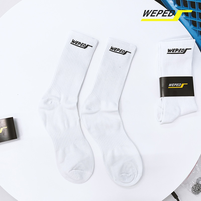 위페드 로고 장목 양말 4켤레 세트
